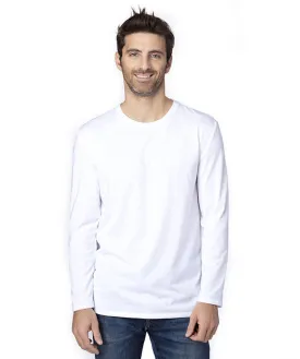 100LS - Threadfast Apparel Unisex Ultimate Long-Sleeve T-Shirt | White