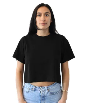 1580NL - Next Level Ladies Ideal Crop T-Shirt | Black
