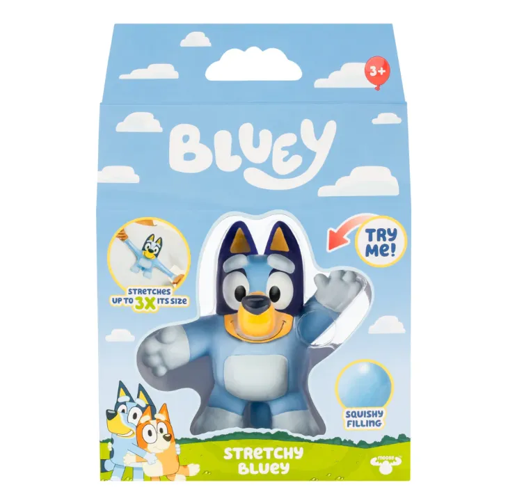 18024 BLUEY S10 STRETCHY HERO BLUEY