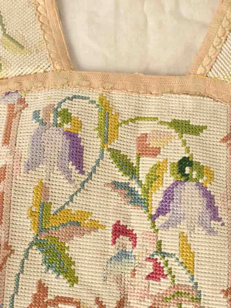 19th century Priest's embroidered robe 44"