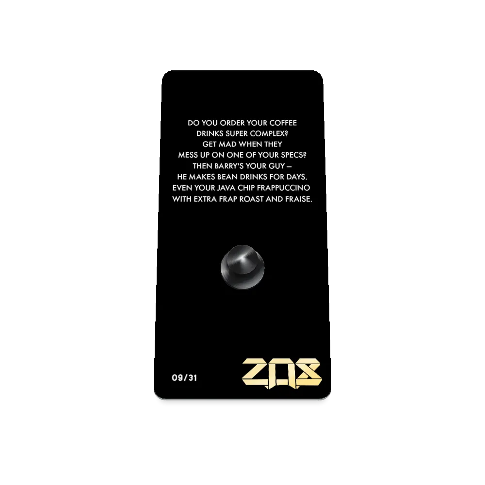 2022 - Day 9 - Barry Barista Bracelet