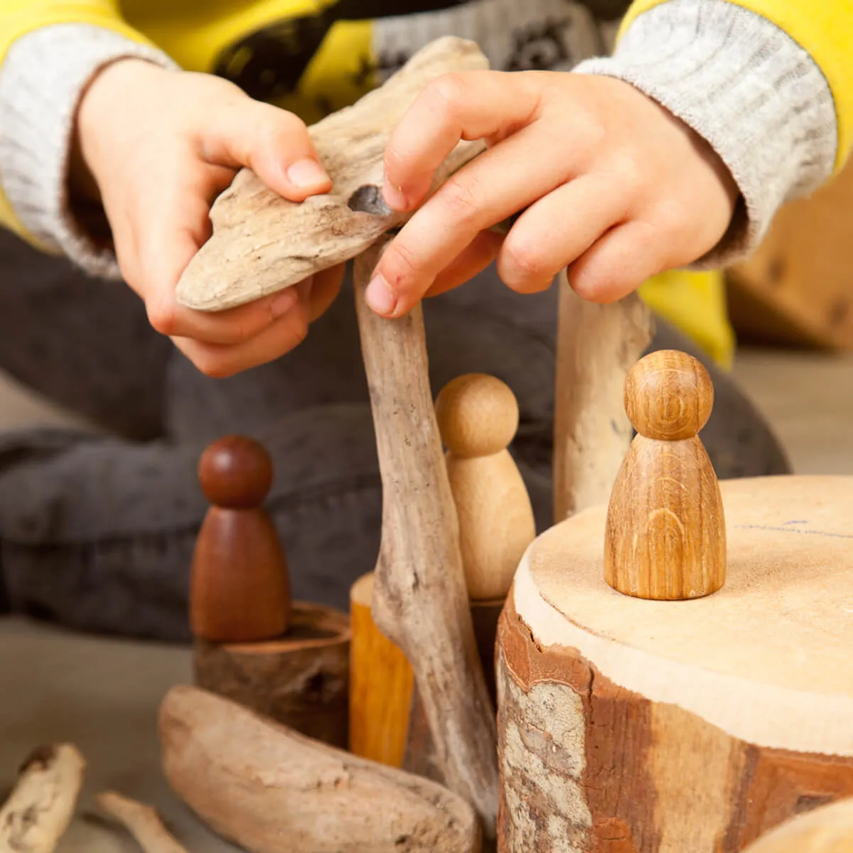 3 Nins of Wood by Grapat