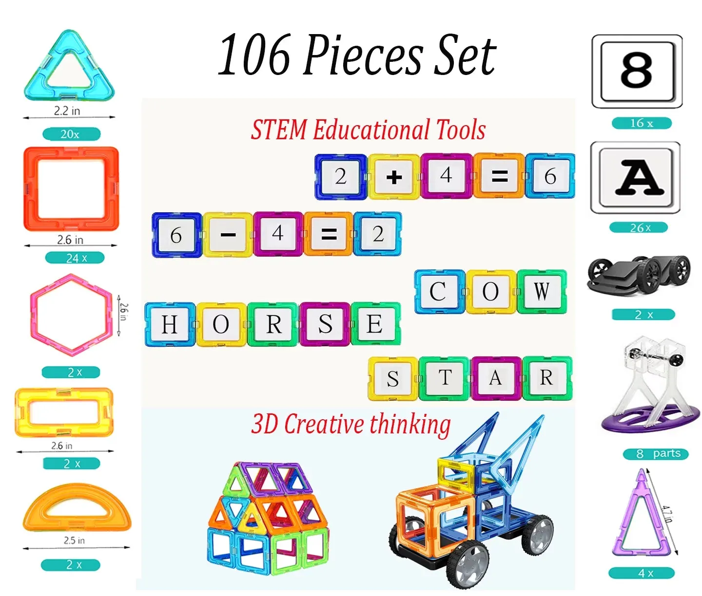 3D Magnetic Toys