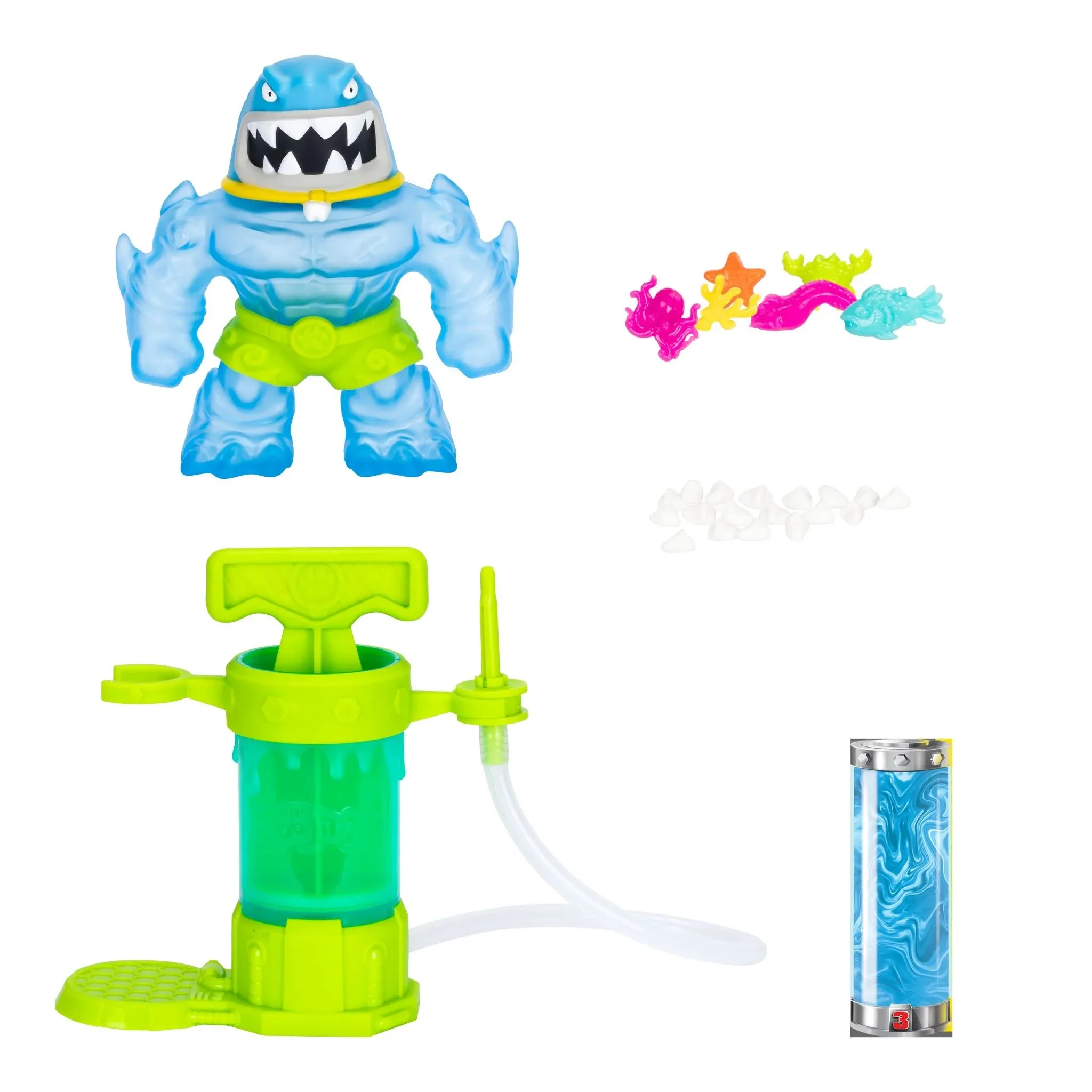 42784 HEROES OF GOO JIT ZU HERO CREATOR MAKE YOUR OWN PACK - THRASH