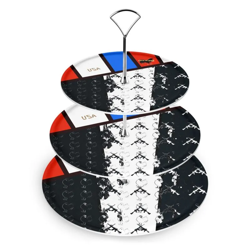 #448 cocknload Designer CakeStand