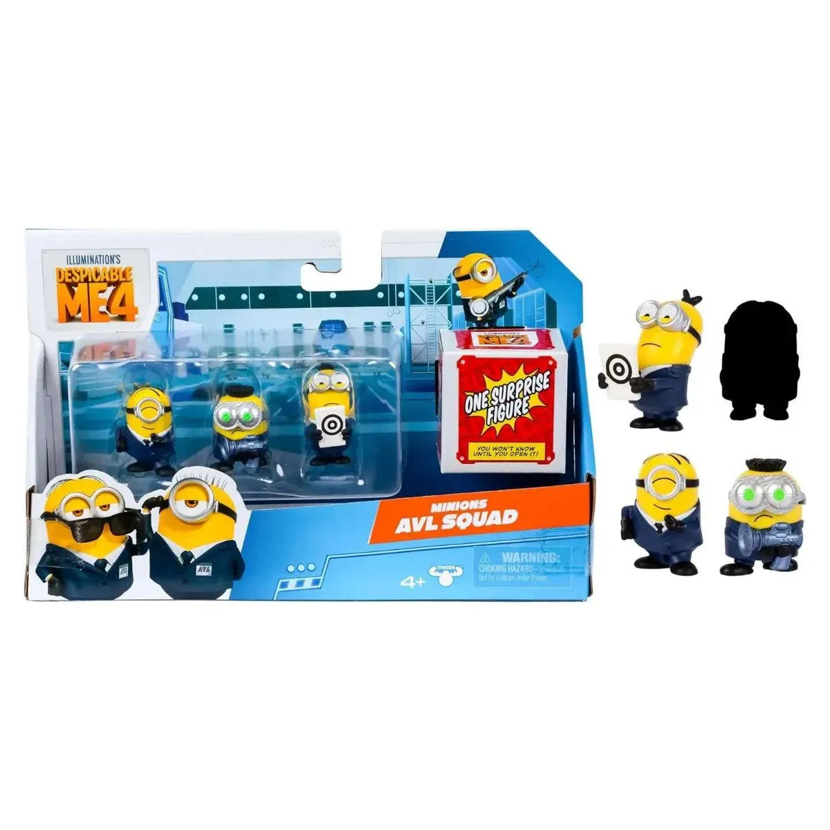 59273 DESPICABLE ME 4 MINIONS AVL SQUAD