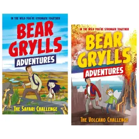 A Bear Grylls Adventure Series 2 Books Collection Set - Ages 5-8 - Paperback