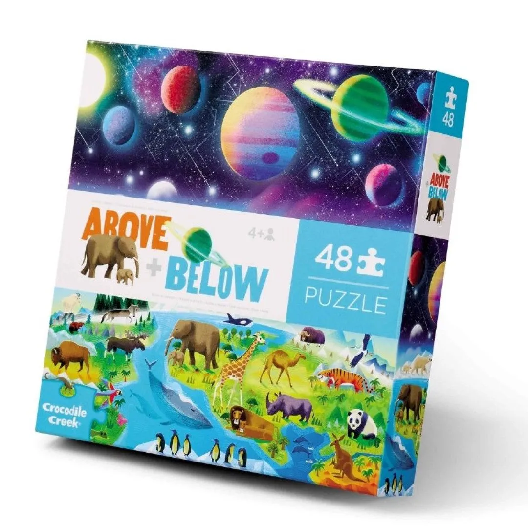 Above & Below Puzzle 48 Piece - Earth & Space