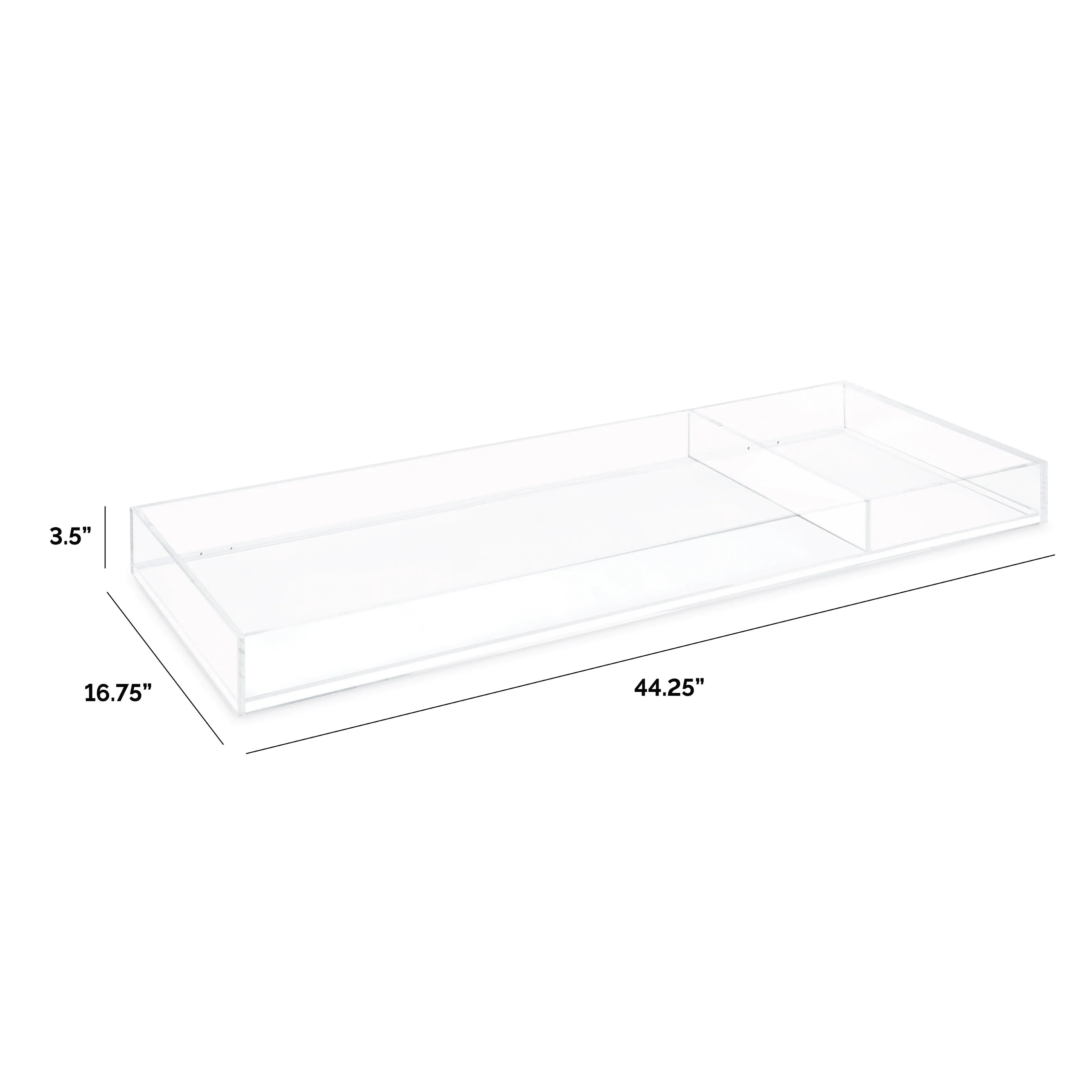 Acrylic Changing Tray