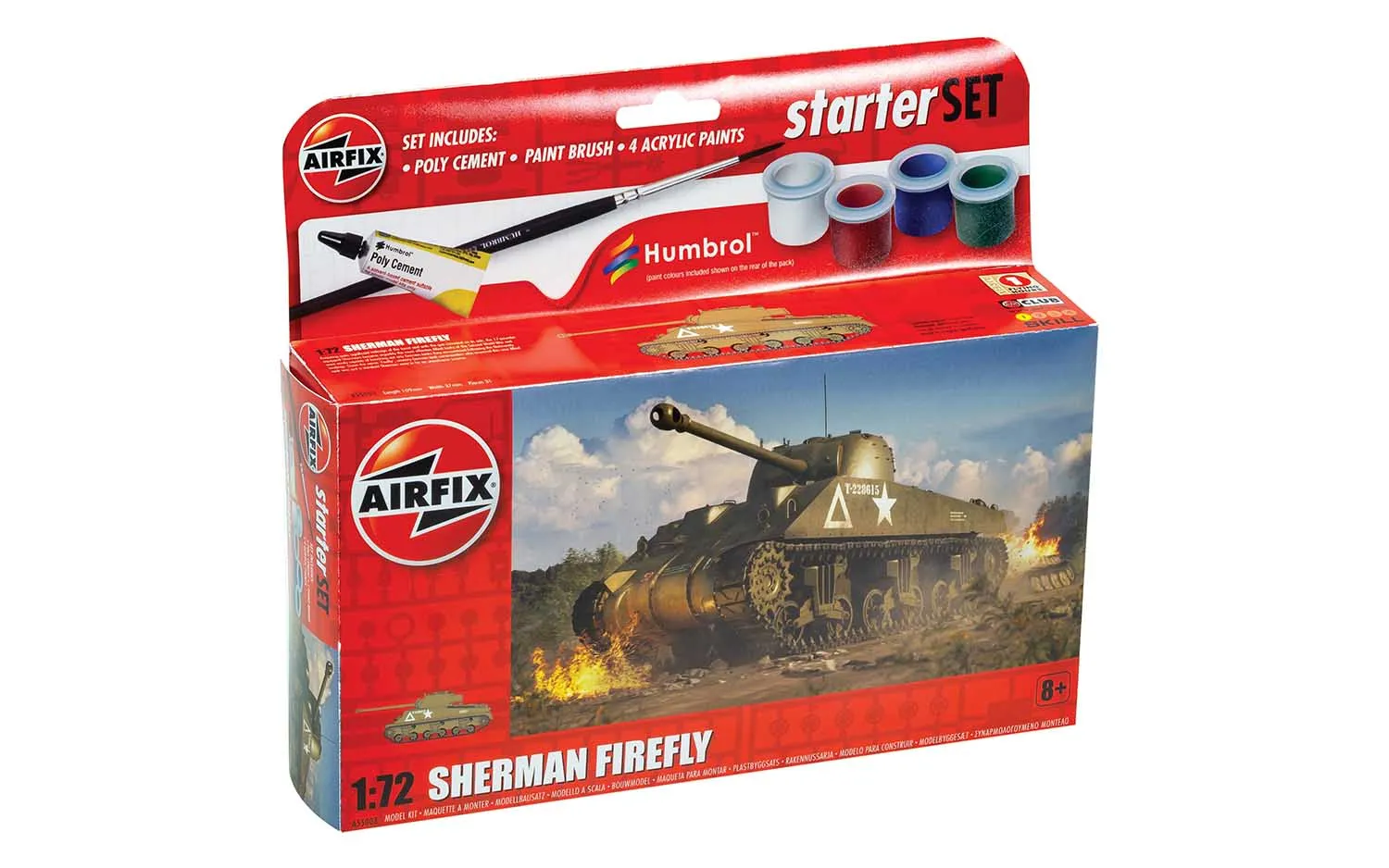 Airfix Small Beginners Set, Sherman Firefly