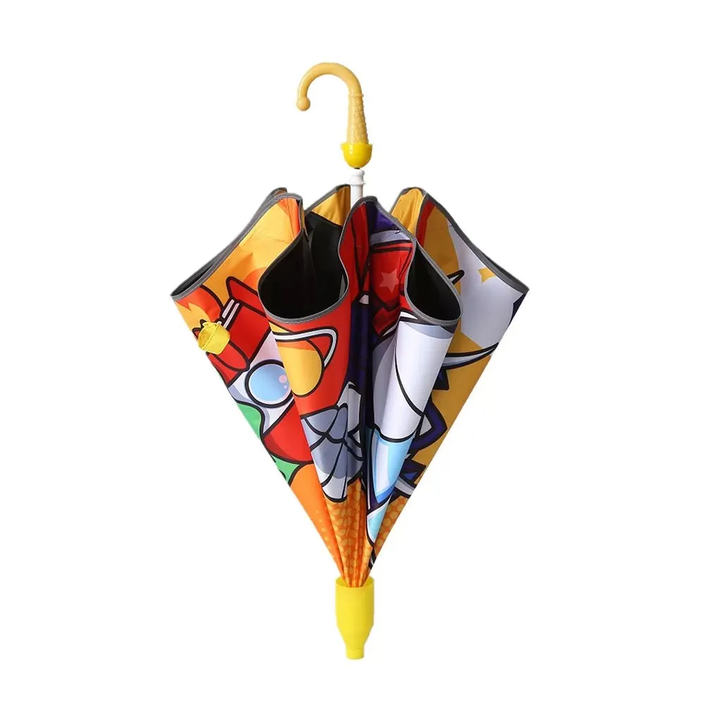Aliens Space theme, Canopy Shape Umbrella for Kids, 5-12yrs