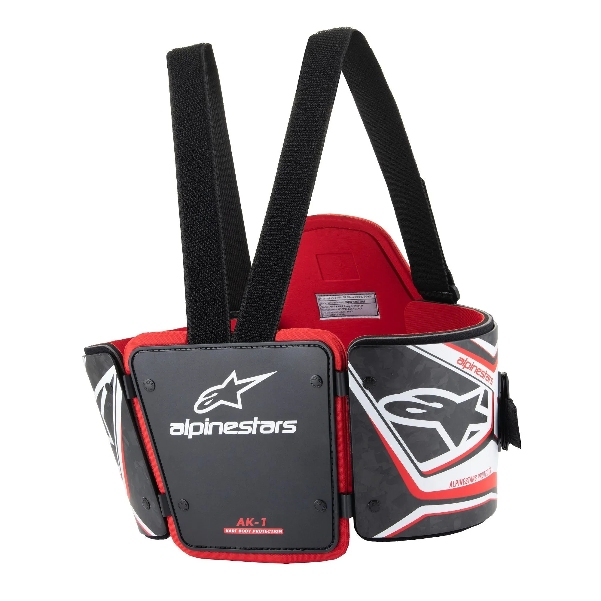 Alpinestars AK-1 Youth Kart Body Protector FIA Approved