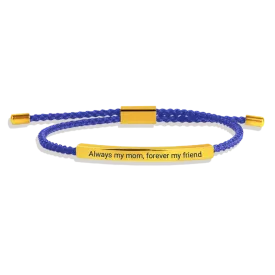 Always my mom, forever my friend Tube Bracelet