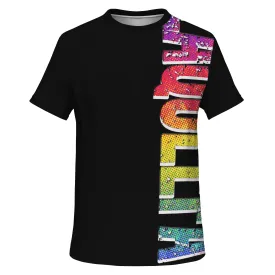 Amy LaQueefa rainbow/black PREMIUM t-shirt