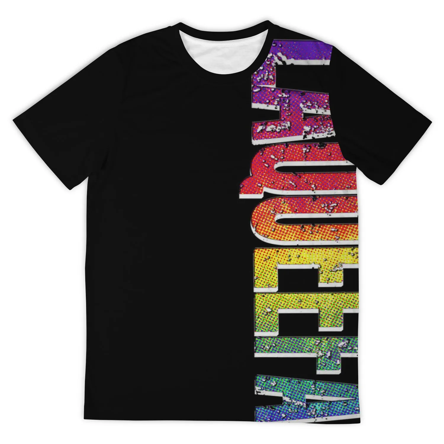 Amy LaQueefa rainbow/black PREMIUM t-shirt