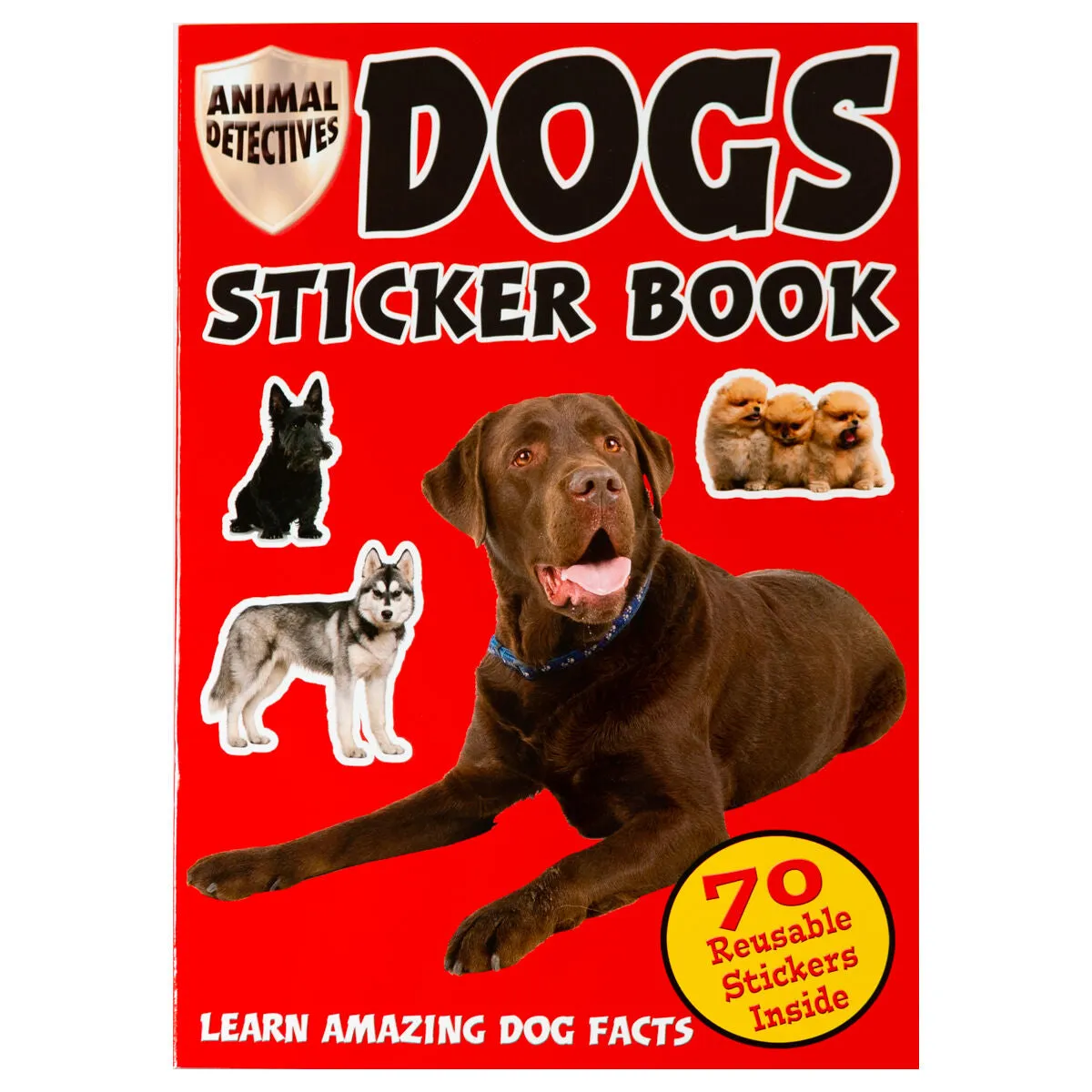 Animal Detectives Dogs Sticker Book