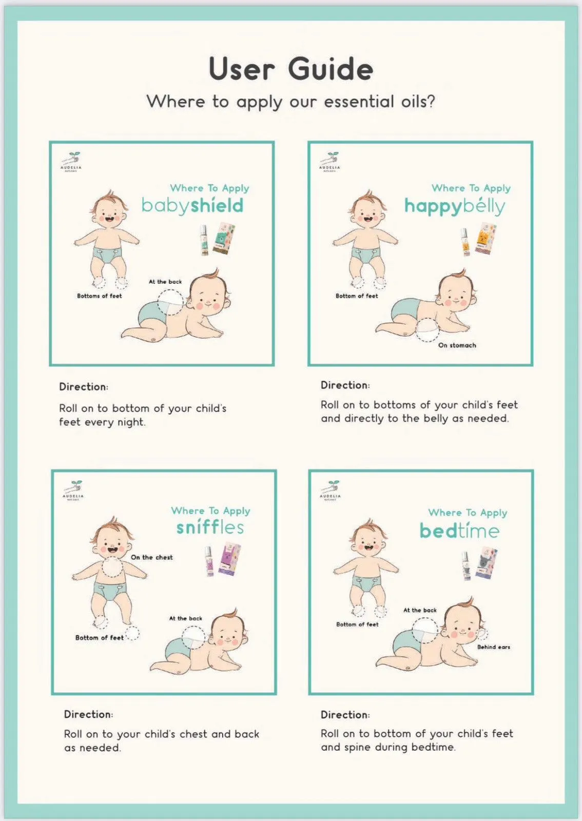 Audelia Naturals Baby Shield Immunity Booster 10ml (0m )