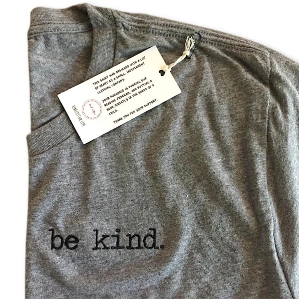 Be Kind Embroidered Classic Tee