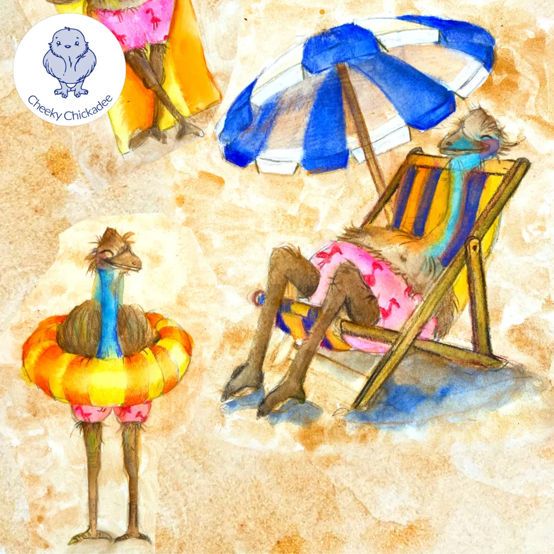 Beach Emu Play Shorts