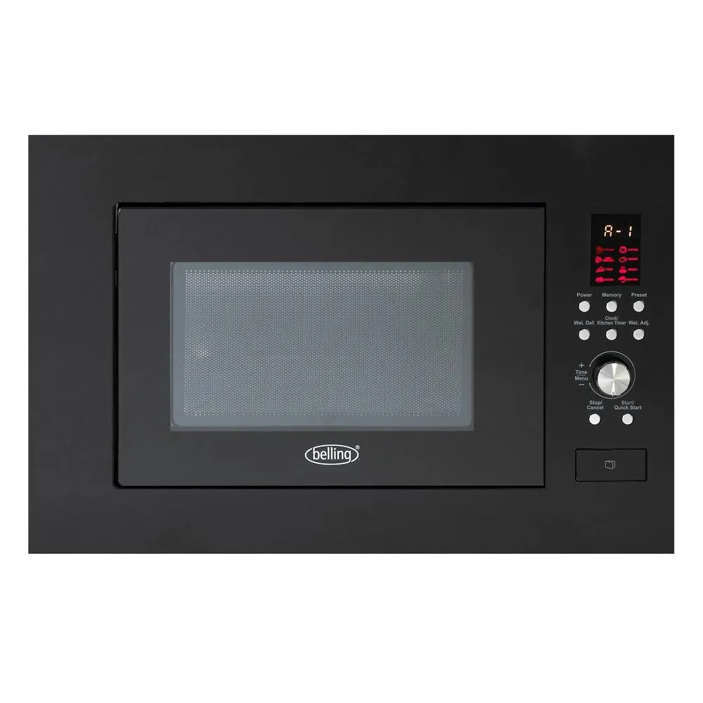 Belling 23L Integrated Microwave - Black | BIM60BLK