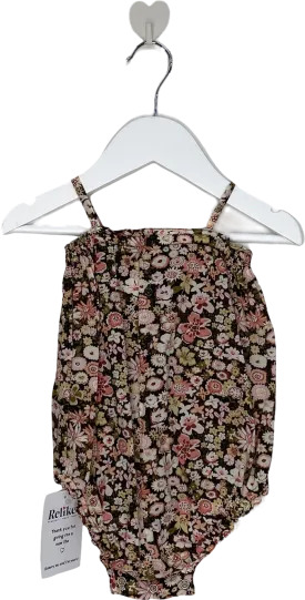 Bonpoint Multicoloured Floral Nefle Romper 3-6 Months