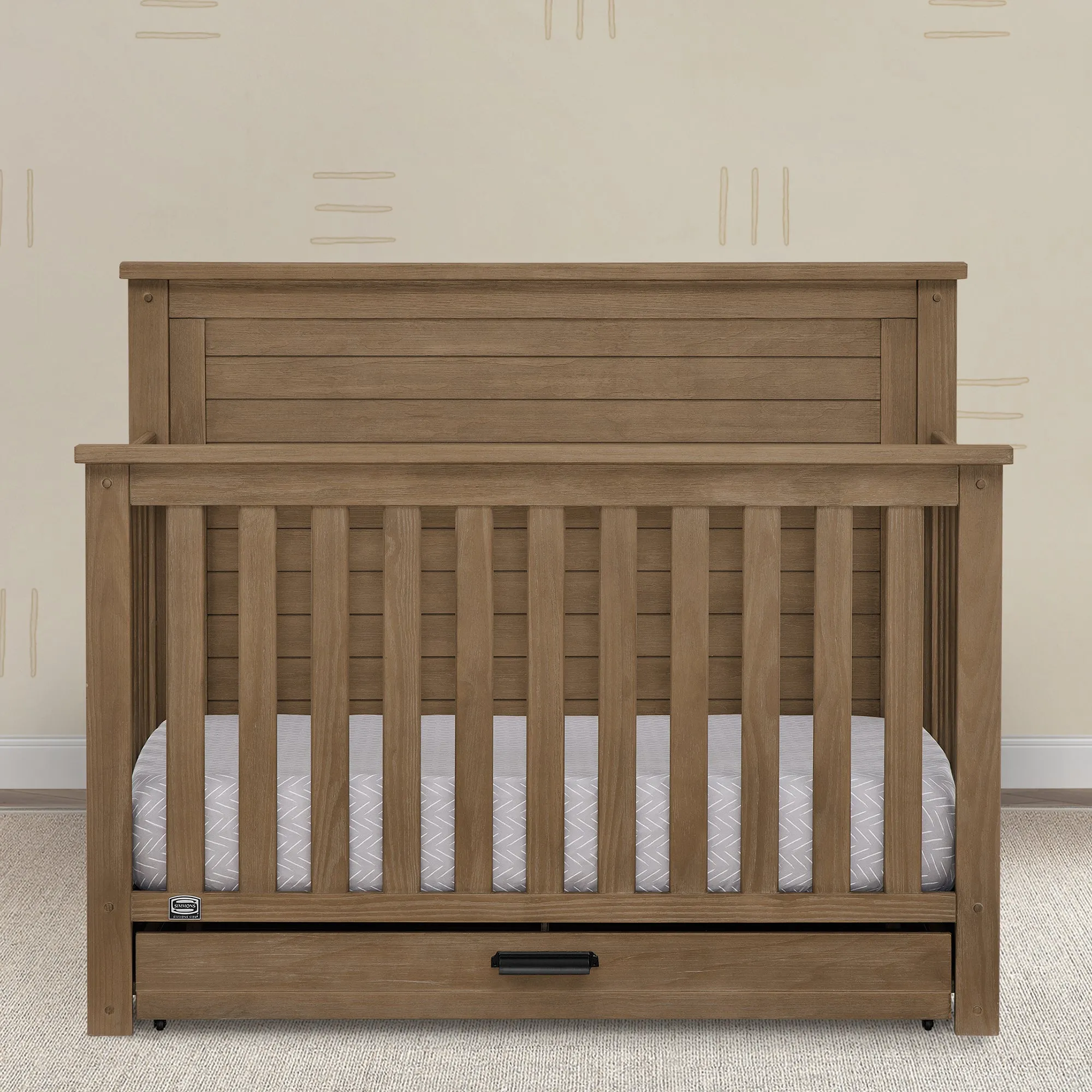 Caden 6-in-1 Convertible Crib with Trundle Drawer