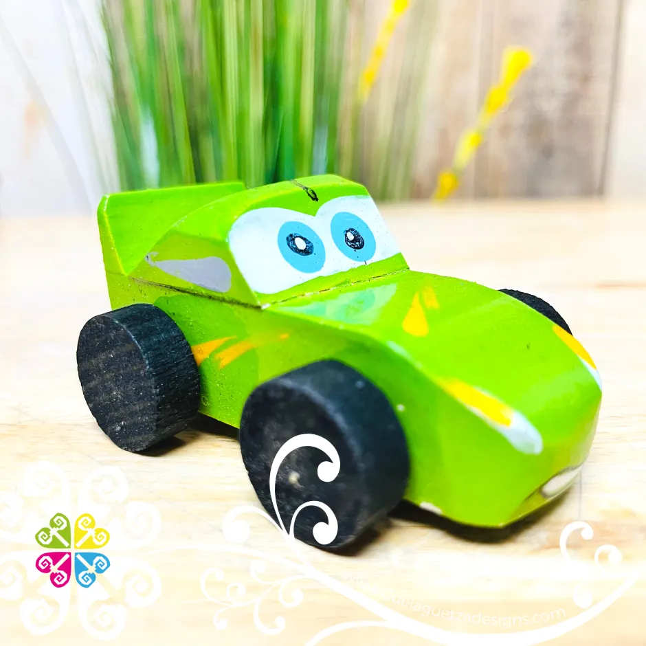 Carrito Madera - Race Car - Toy