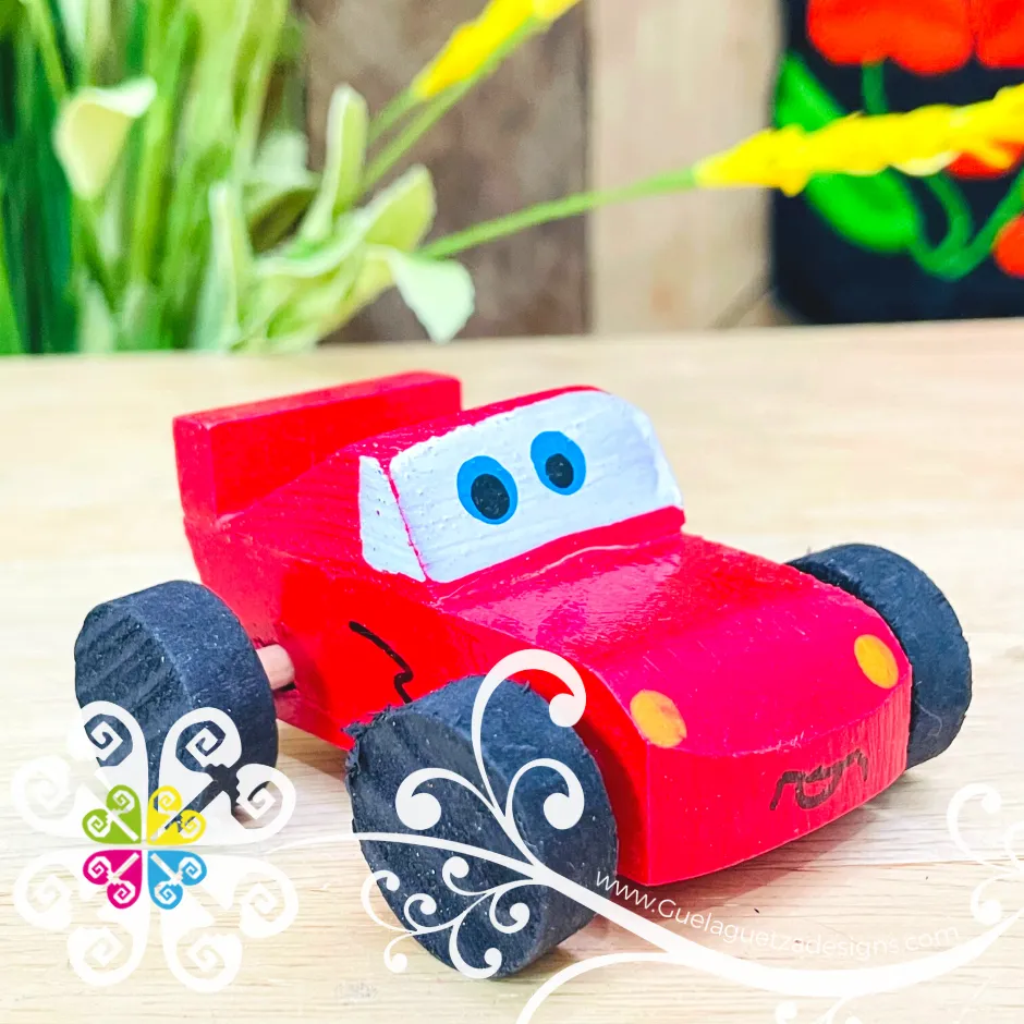 Carrito Madera - Race Car - Toy
