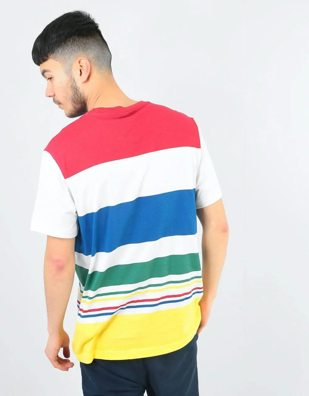 Champion Stripe Crewneck T-Shirt - OFW/All Over