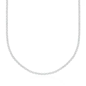 Children's Silver Belcher Chain Necklace
