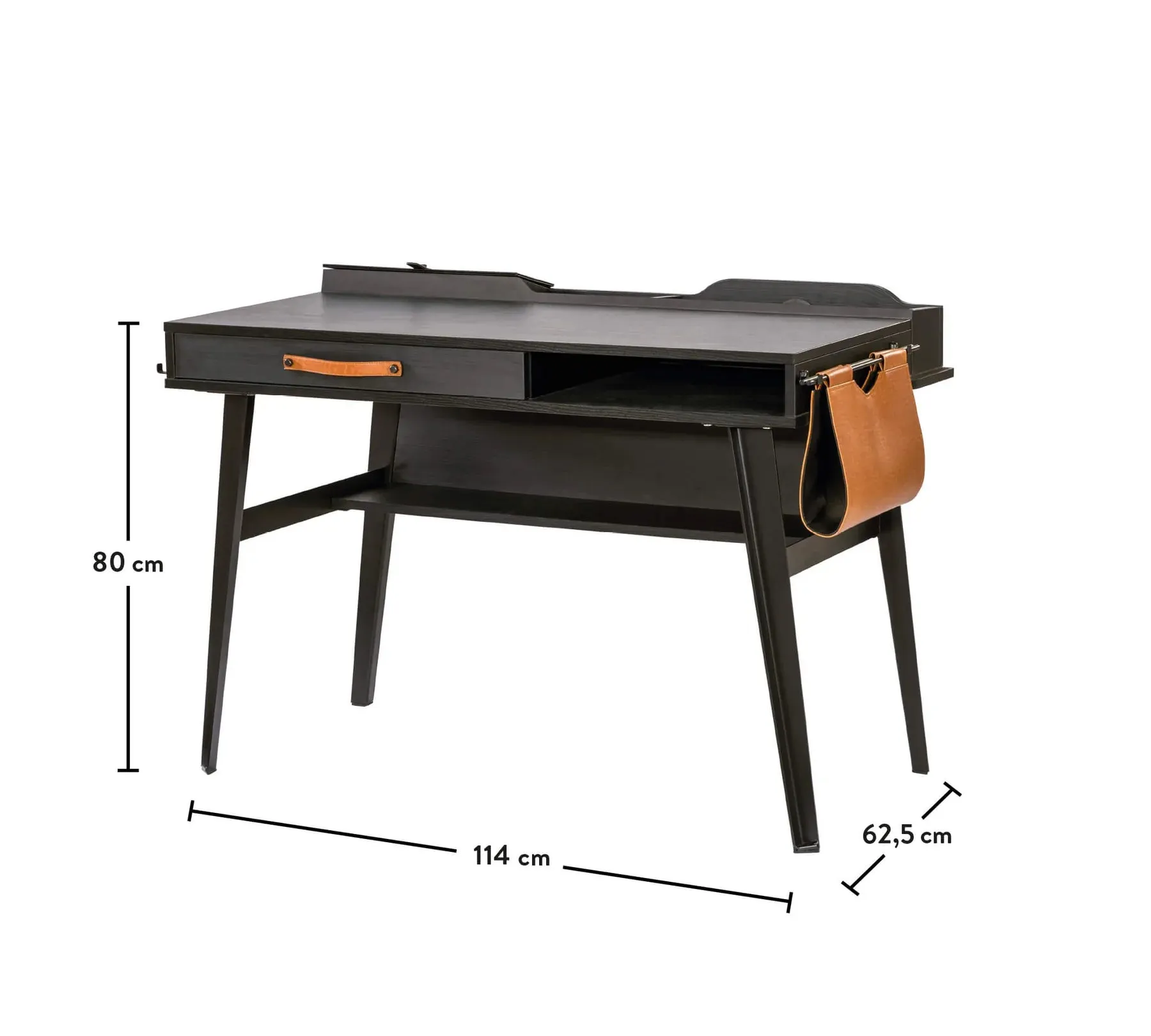 Cilek Dark Metal Small Study Desk
