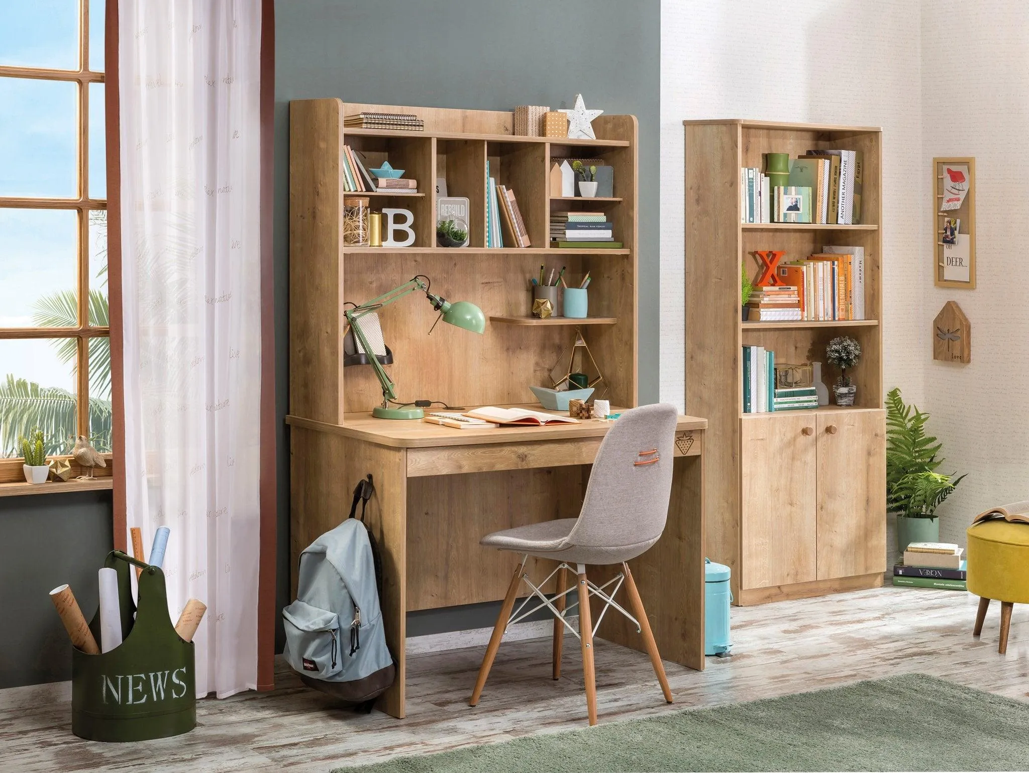 Cilek Mocha Study Desk Unit Only