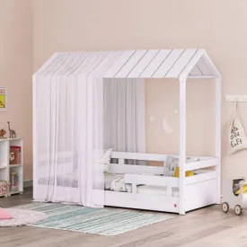 Cilek Montes White Wooden-Semi Roof