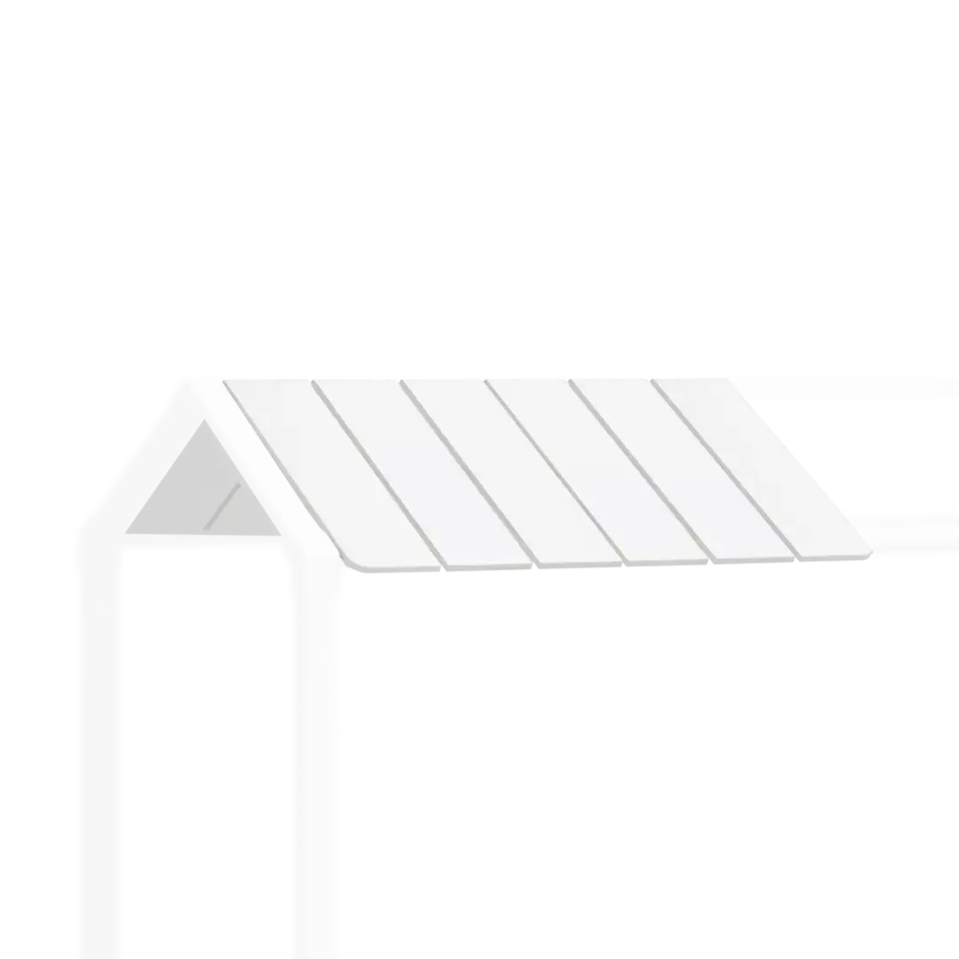 Cilek Montes White Wooden-Semi Roof