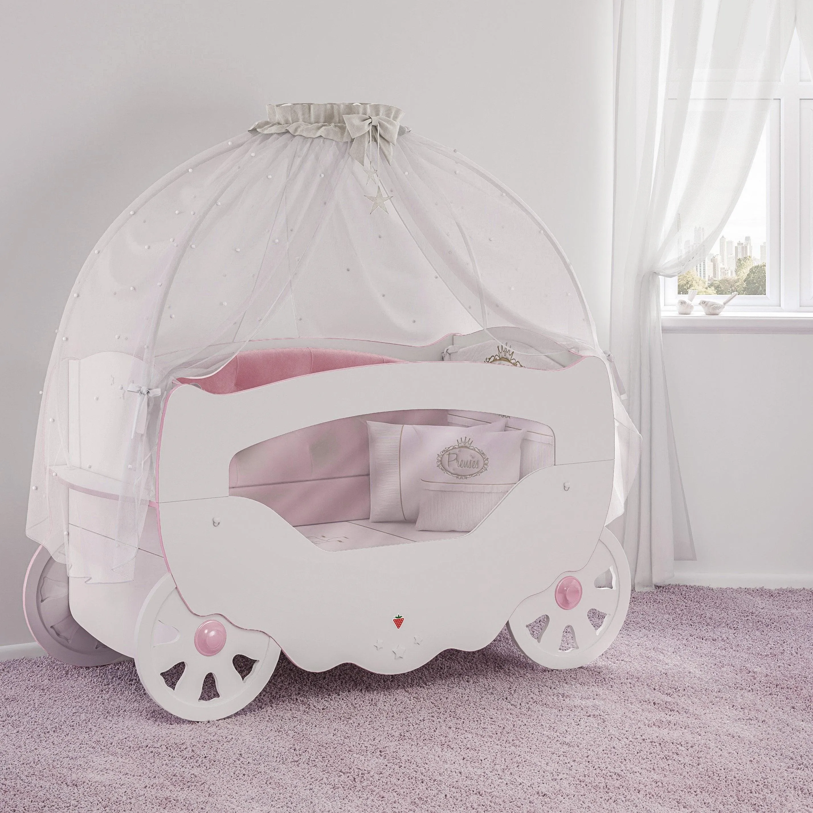 Cilek Princess Baby Bed (70x130 cm)