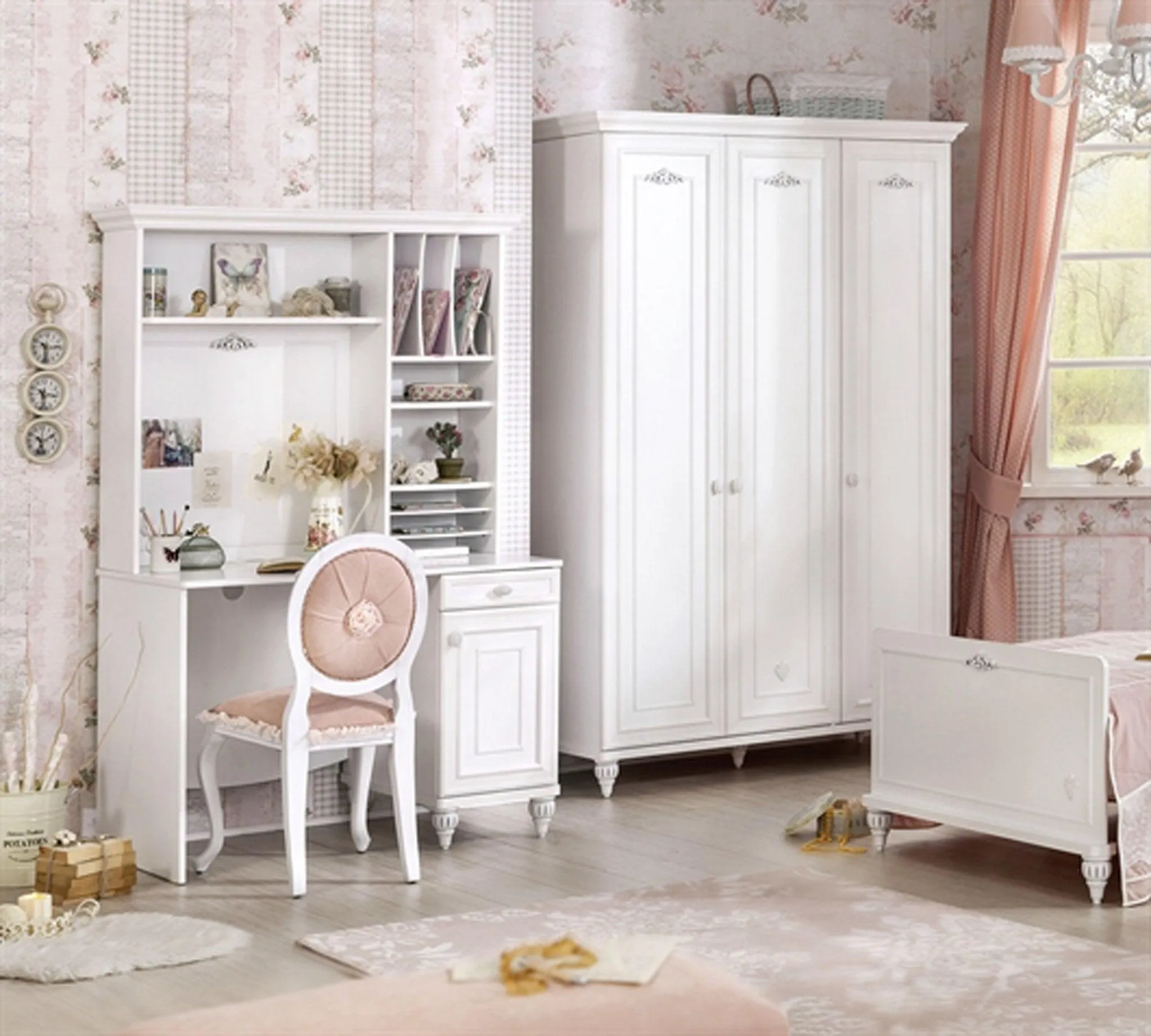 Cilek Romantica Study Desk Unit Only