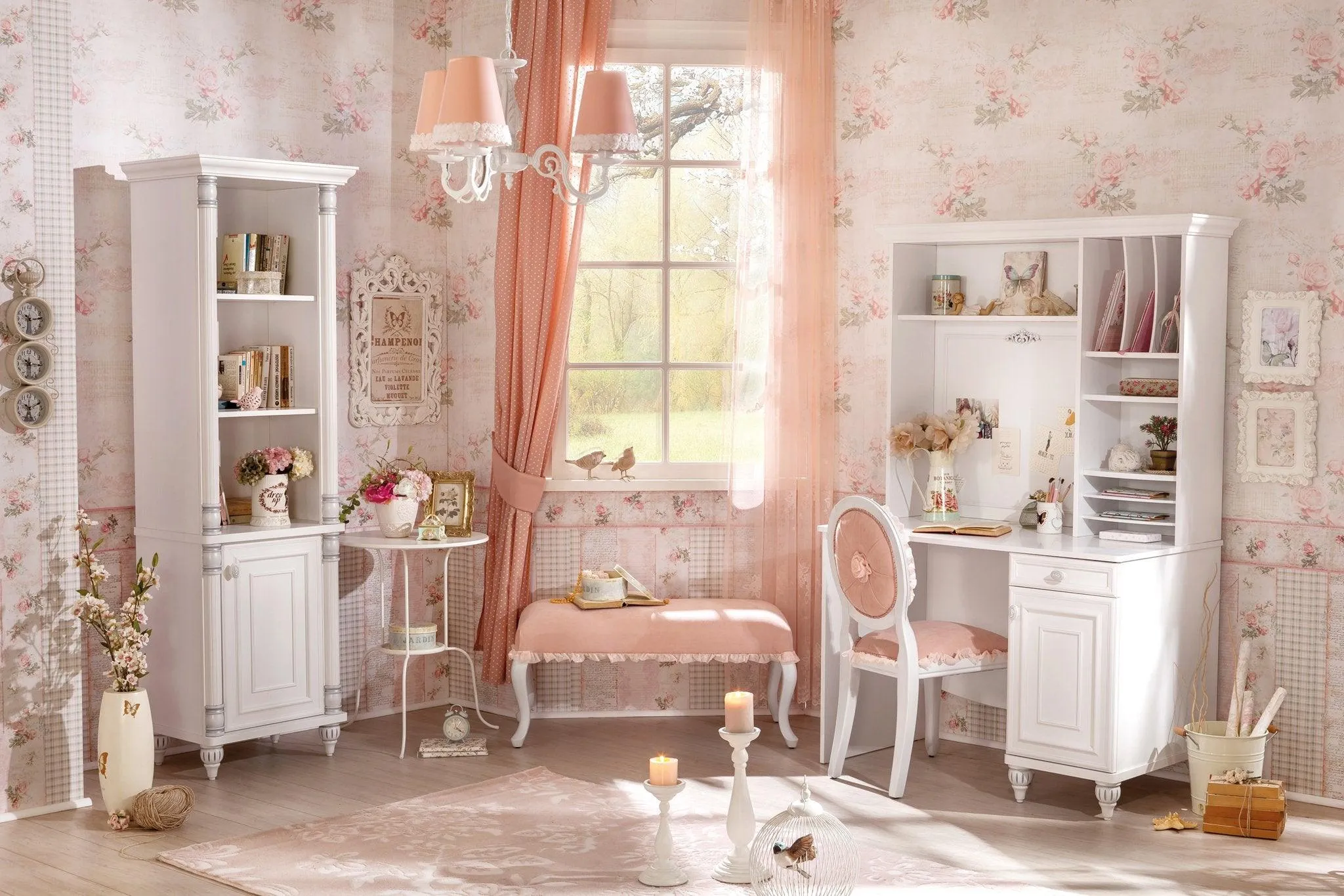 Cilek Romantica Study Desk Unit Only