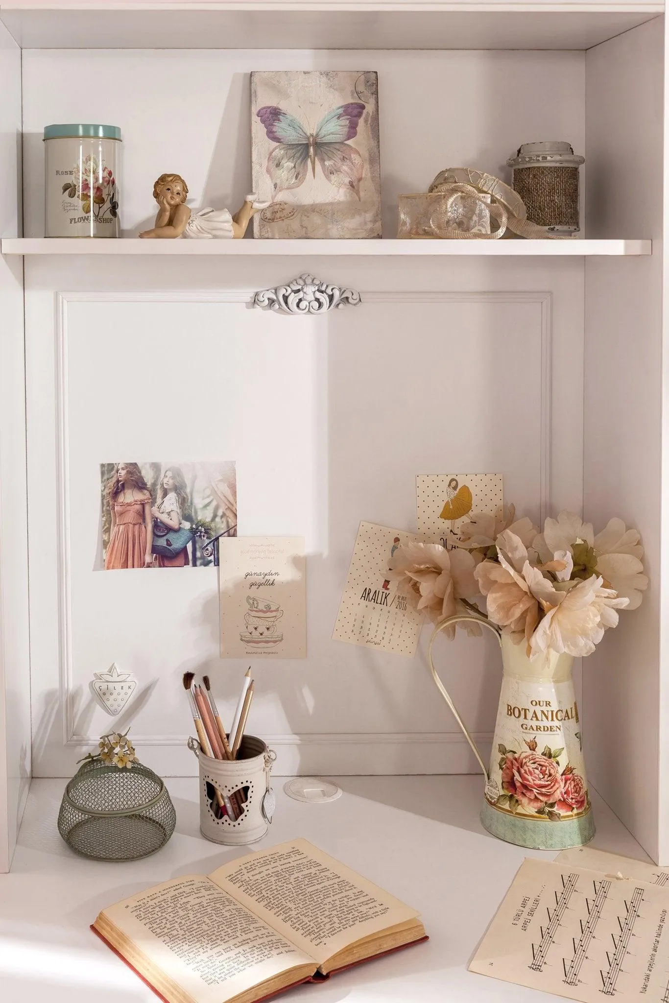 Cilek Romantica Study Desk Unit Only