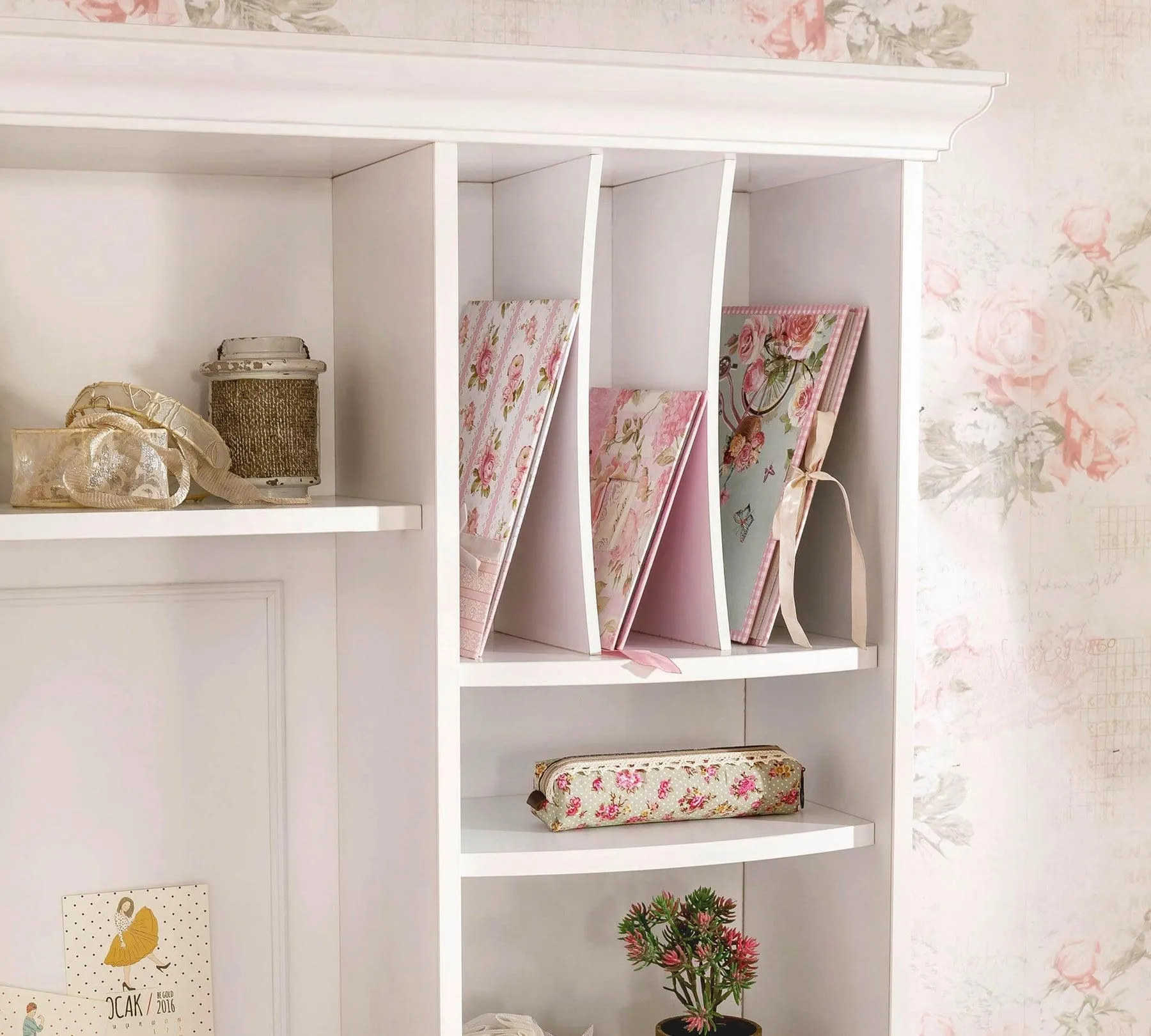 Cilek Romantica Study Desk Unit Only