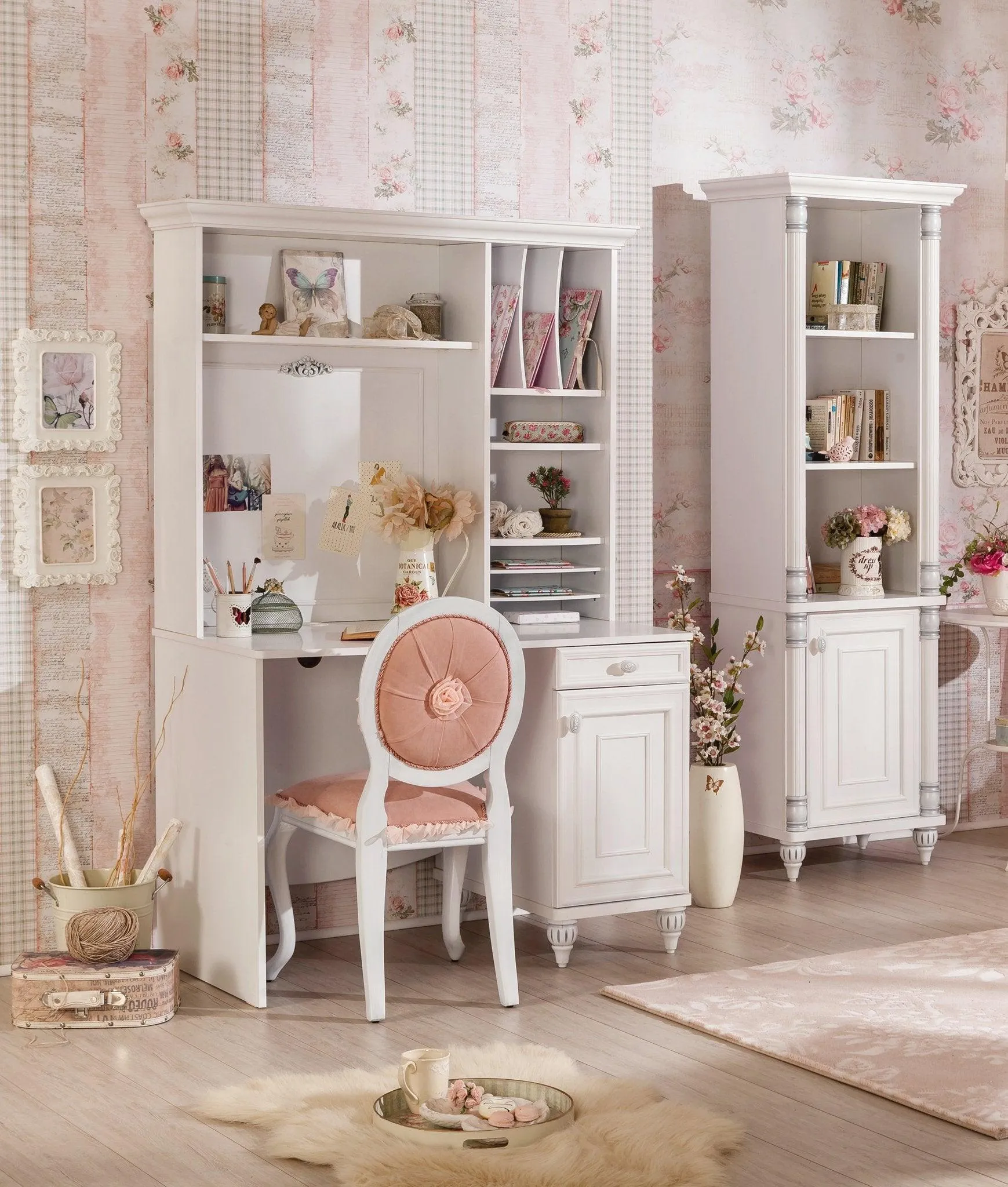 Cilek Romantica Study Desk Unit Only