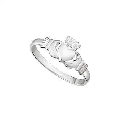 Claddagh Sterling Silver Ring (small)