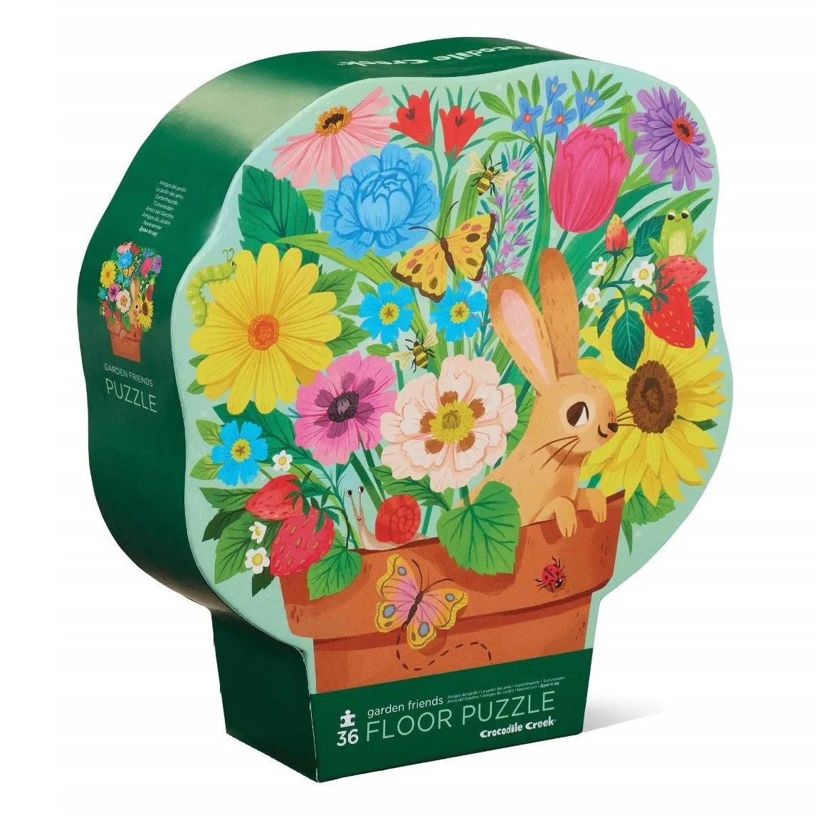 Classic Floor Puzzle 36 Piece - Garden Friends