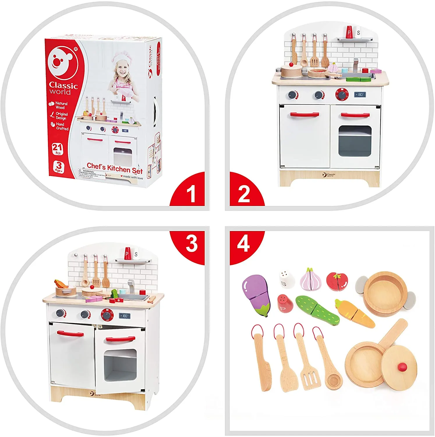 Classic World - Chefs Kitchen Set