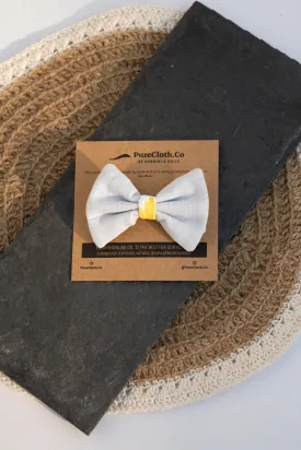 Cotton Bow Hair Clip