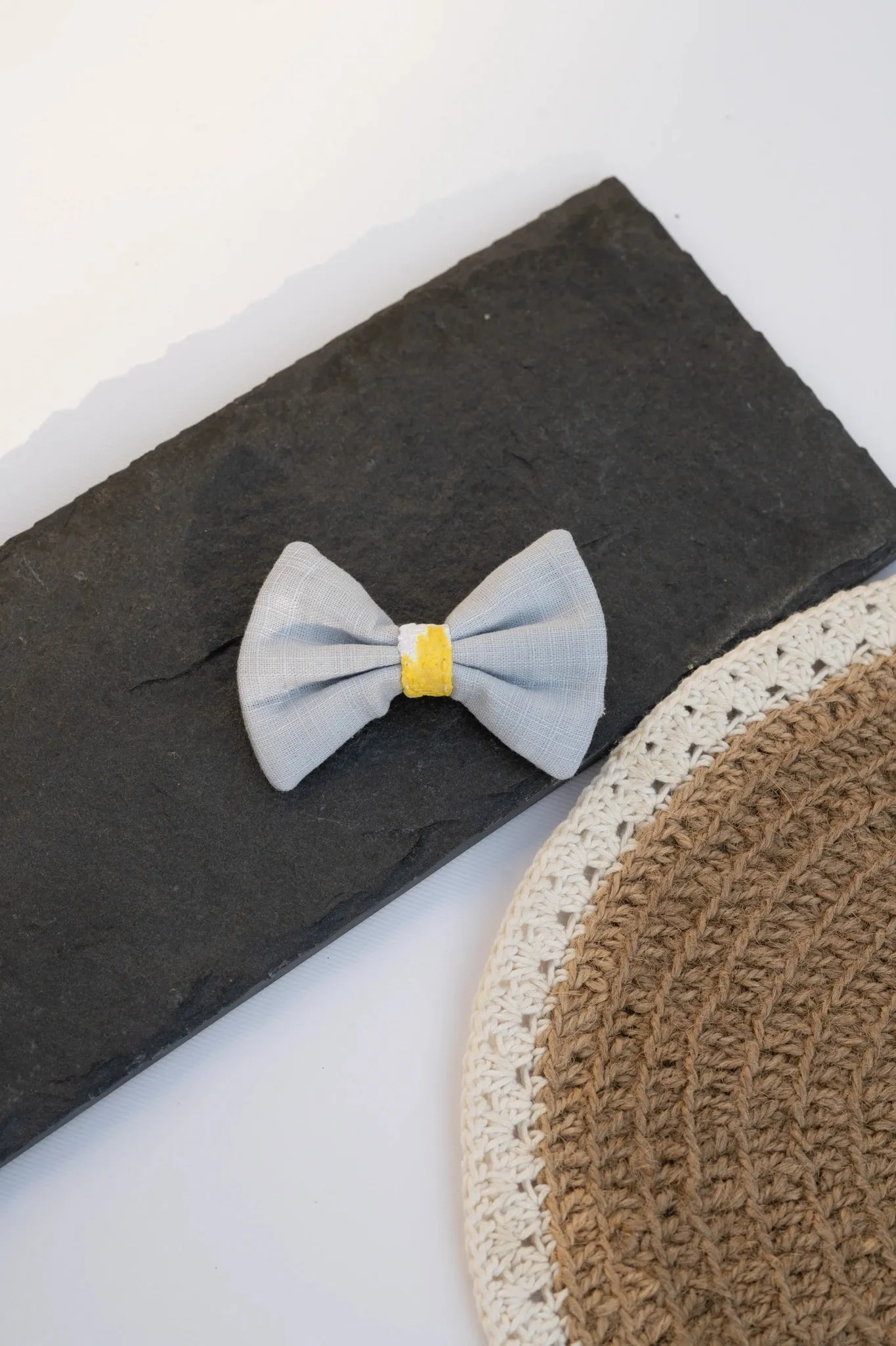 Cotton Bow Hair Clip