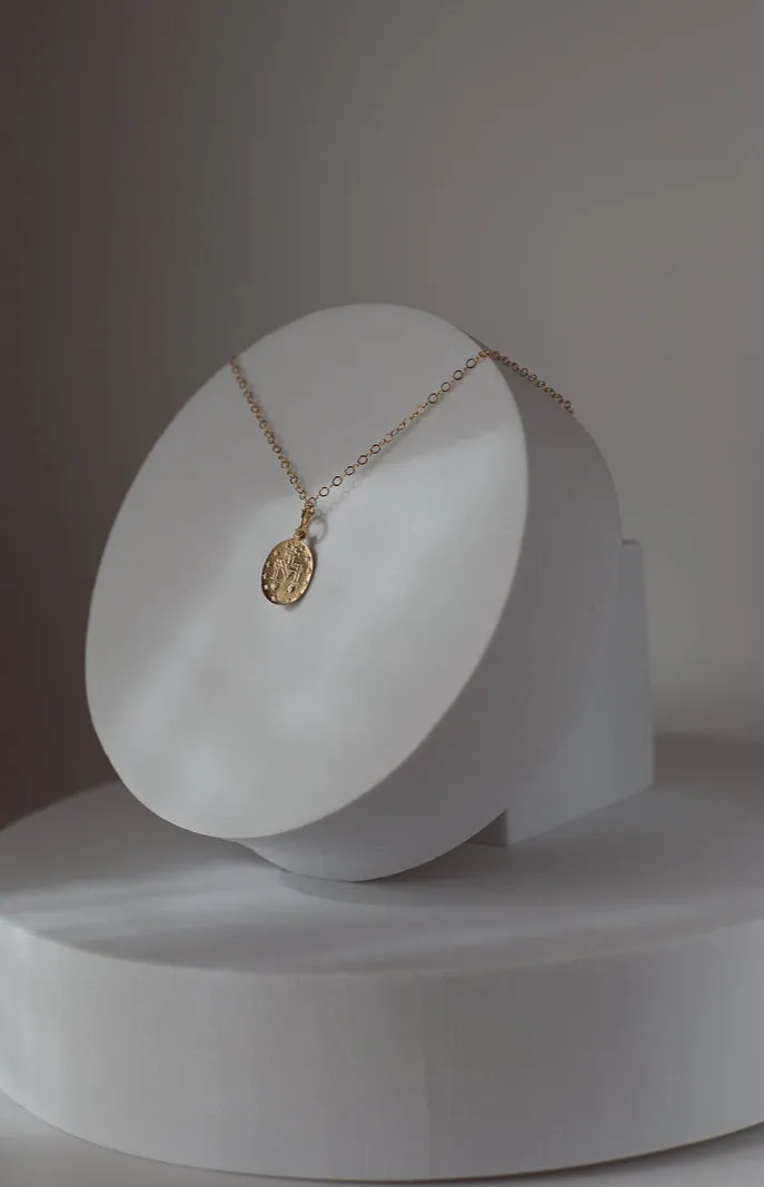 Dainty Miraculous Medal Necklace