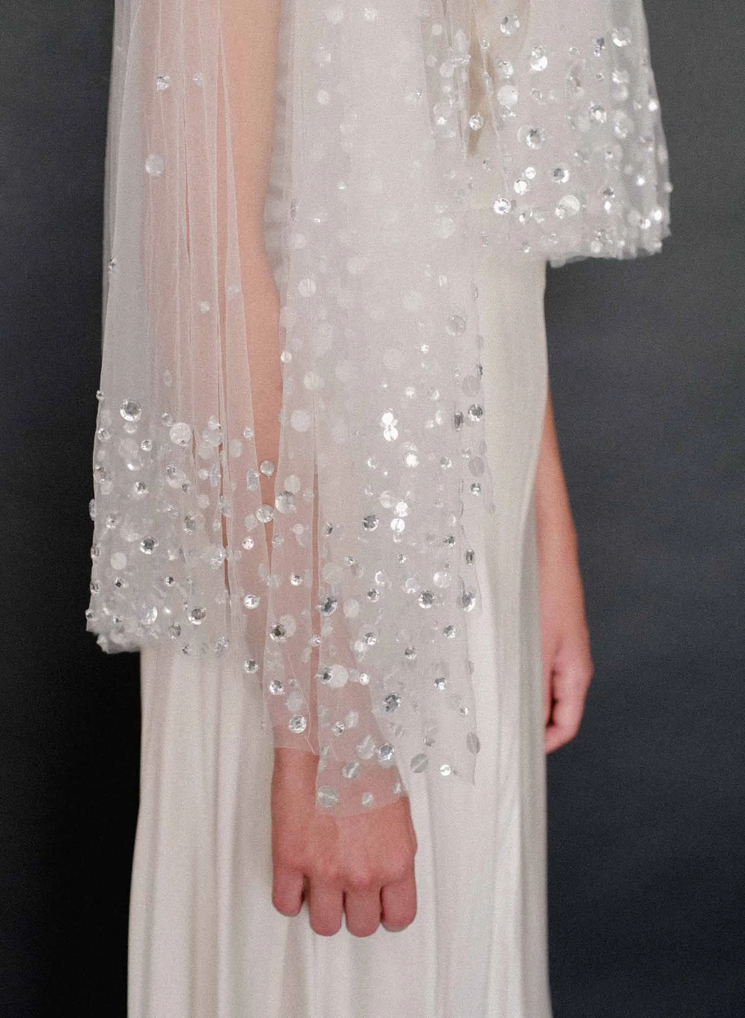 Deco crystal fantasy veil - Style #2001