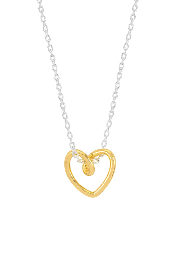 Doodle Heart Necklace
