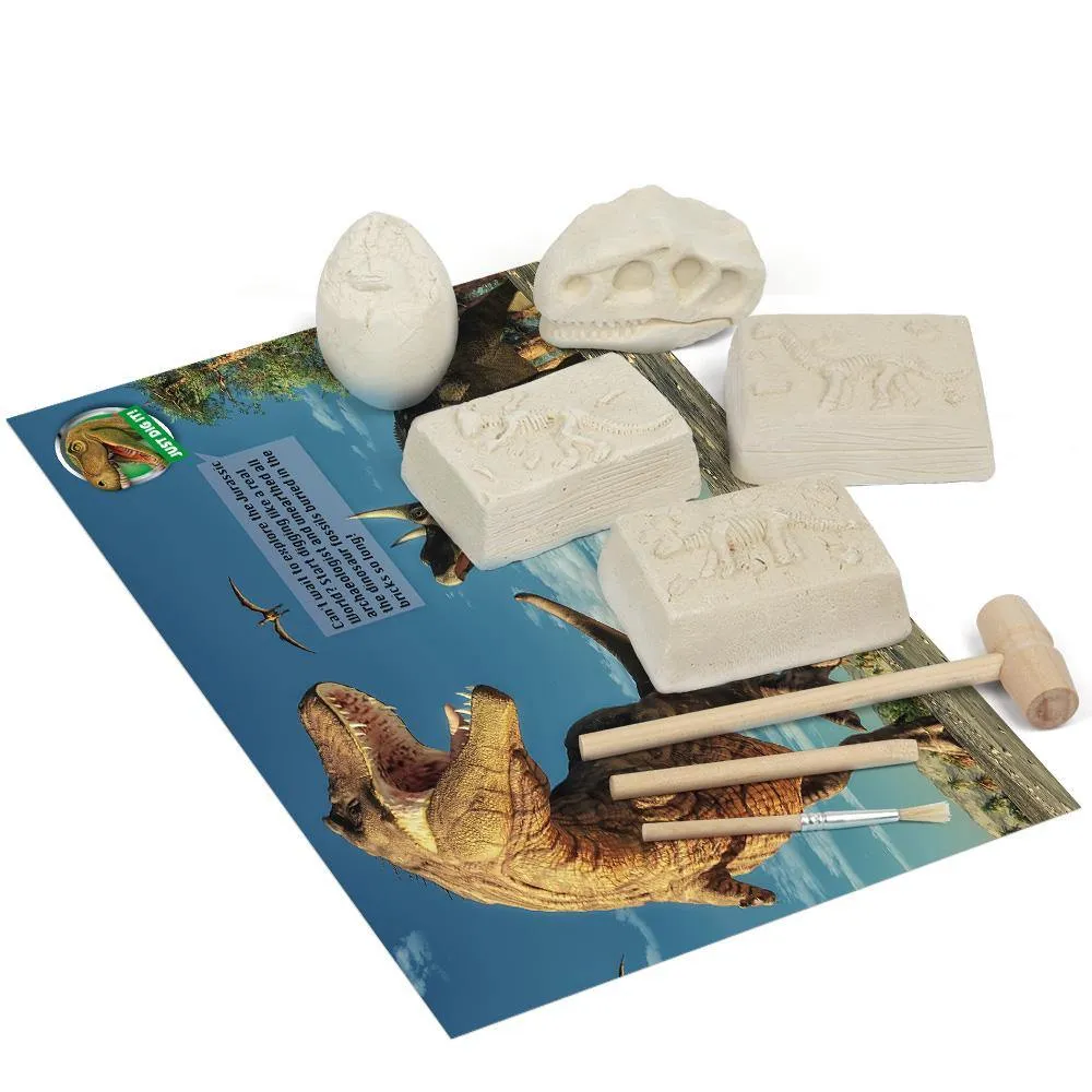 Exciting Dinosaur Excavation Kit for Kids - 5 Skeletons to Dig