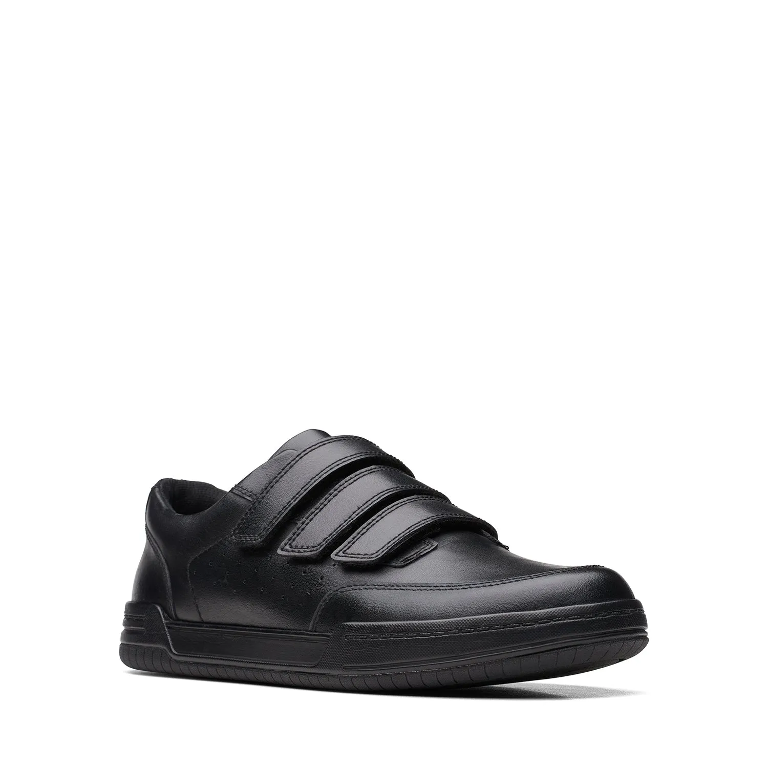 Fawn Bar Youth Black Leather